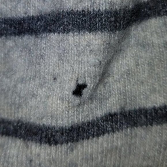 Sweater Banana Republic Hood Hooded Gray Grey Striped Women's WOMAN'S Small - Picture 7 of 10